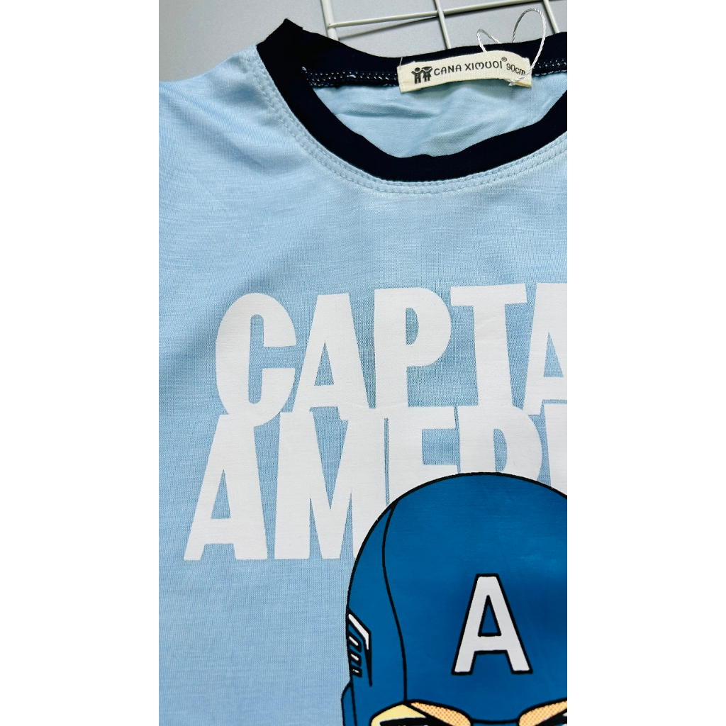 SizeBộ Cộc Tay Thun Lạnh Dể Thương Cho Bé Gái Bé Trai, Đủ Màu