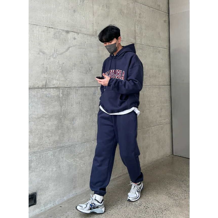 Bộ Nỉ Thể Thao Hoodie COLUMBI Sành Điệu Phong Cách Thể Thao Trẻ Trung, Chất Liệu Nỉ Siêu Ấm Áp Cho Mùa Đông