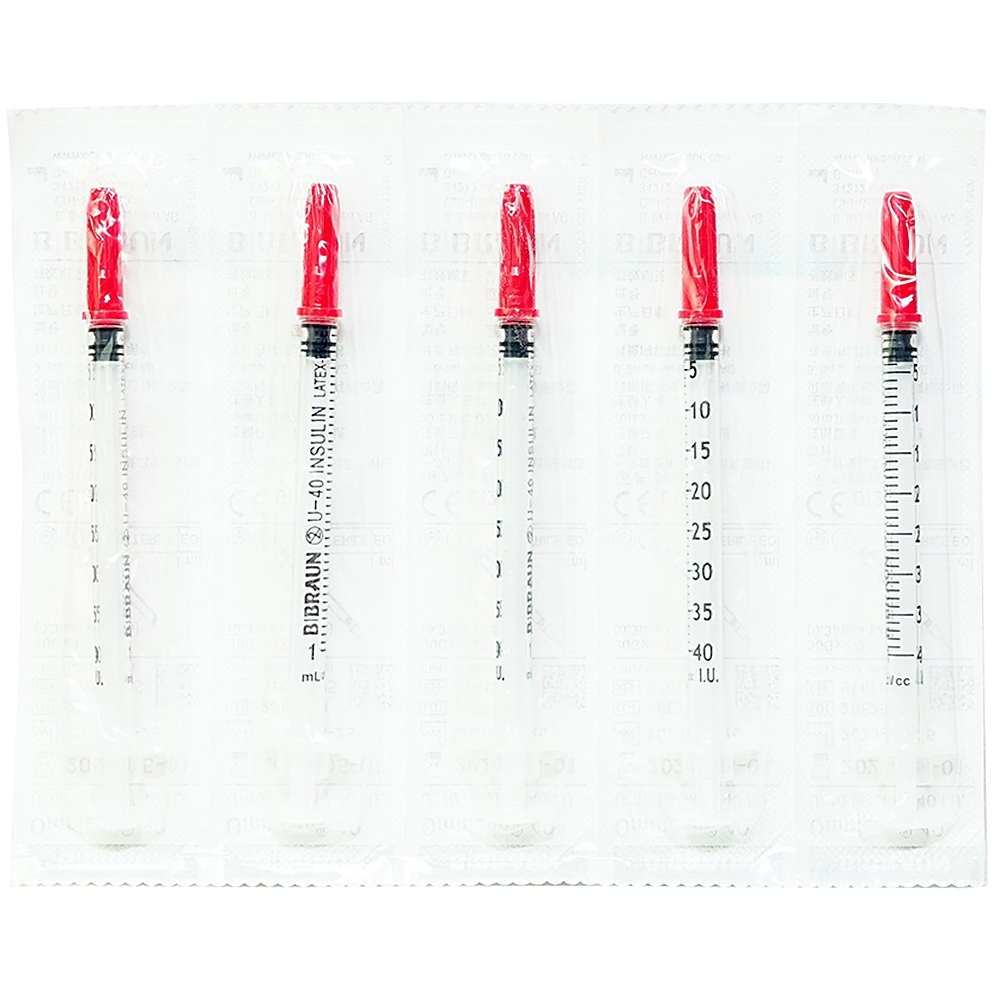 Bơm tiêm Isulin BBraun Omnican 1cc U100