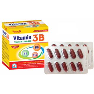 Viên uống Vitamin 3B B1 B6 B12 VIPHAR hộp 100 viên