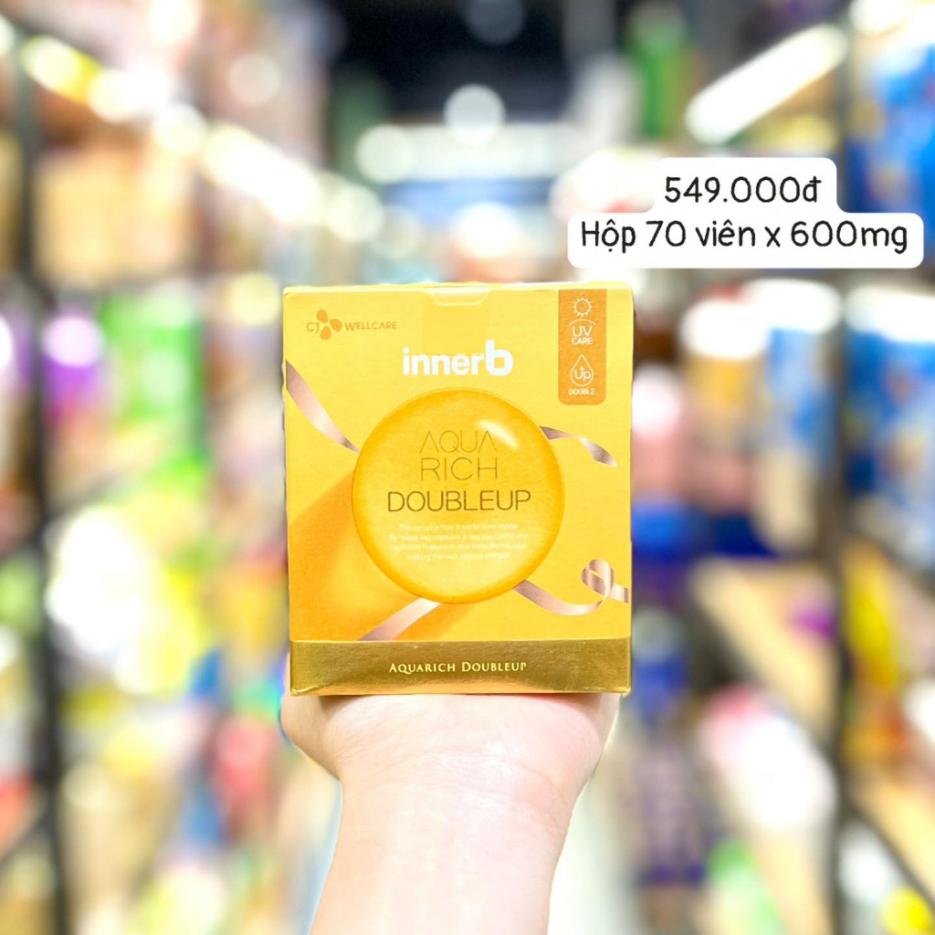 Viên Uống Cấp Nước Và Collagen AQUA RICH DOUBLEUP Hàn Quốc