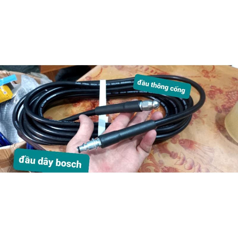 Dây rửa xe cho máy BOSCH Loại 2 đầu cắm nhanh