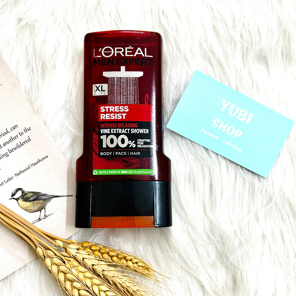 Sữa tắm gội toàn thân LOREAL MEN chính hãng chai 300ml của Pháp - SHOP HỒNG NHUNG