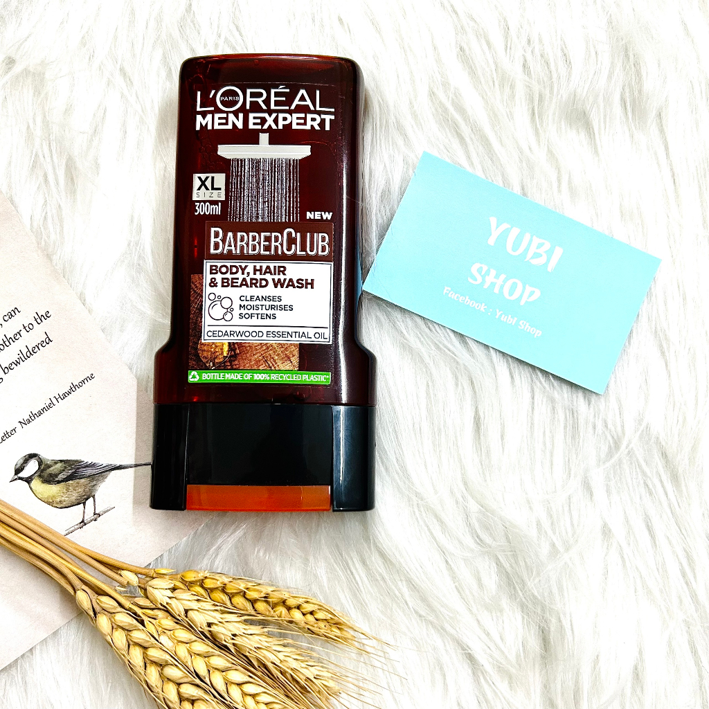 Sữa tắm gội toàn thân LOREAL MEN chính hãng chai 300ml của Pháp - SHOP HỒNG NHUNG