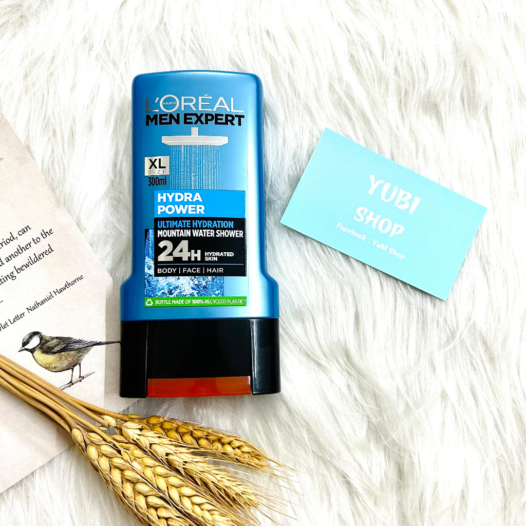 Sữa tắm gội toàn thân LOREAL MEN chính hãng chai 300ml của Pháp - SHOP HỒNG NHUNG