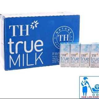 Thùng sữa th true milk 48 hộp 180ml ít đường