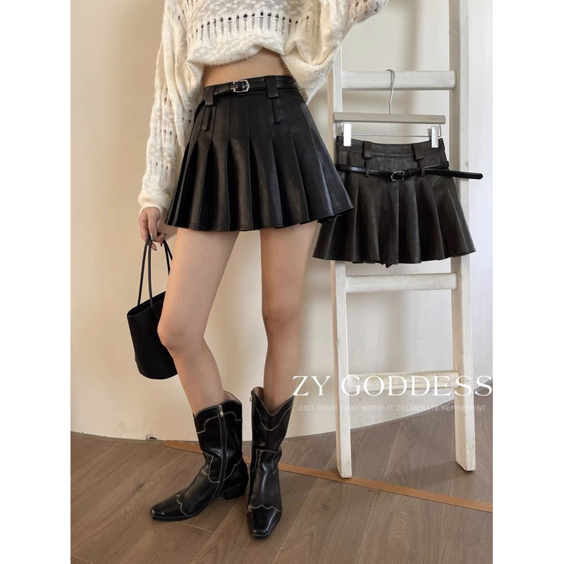 Chân váy da tennis