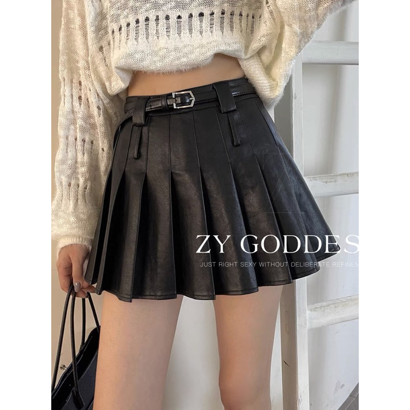 Chân váy da tennis