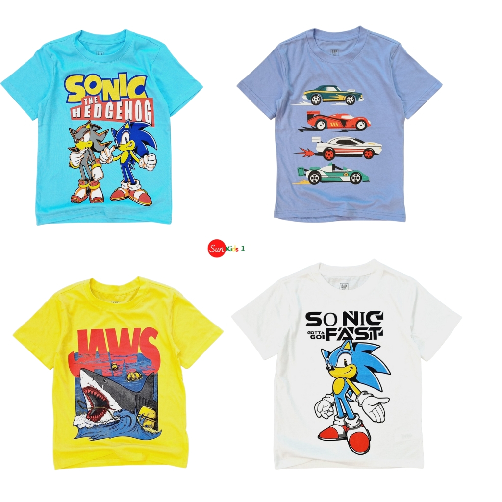 Áo thun cộc tay bé trai size 4-14 tuổi, áo phông cho bé trai chất cotton mềm mát, thấm hút mồ hôi tốt - SUNKIDS1