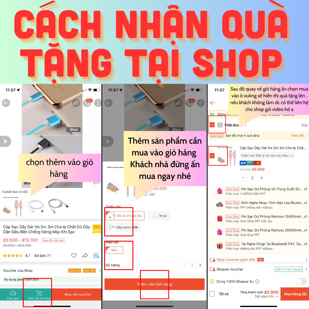 Cáp Sạc Dây Dài 1m 2m Cho Ip Chất Dù Dày Dặn Siêu Bền Chống Nóng Máy Khi Sạc