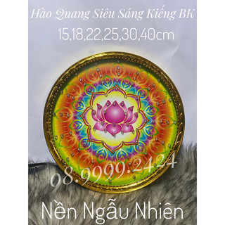 ĐÈN LED HÀO QUANG 2 TẤC 5 SIÊU SÁNG KIẾNG, NỀN NGẪU NHIÊN