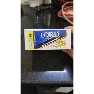 Lưỡi dao Lord bẻ sẵn( hộp nhỏ 110lưỡi) cho salon tóc và babershop sử dụng