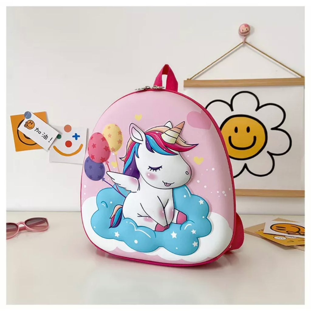 Balo hình trứng cho bé đi học MOMIO.ASIA