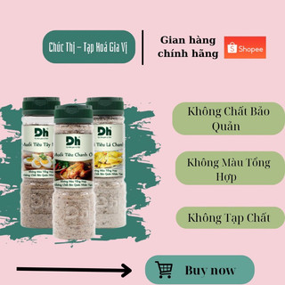 Muối tiêu lá chanh - muối tiêu tây ninh - muối tiêu chanh ớt - thương hiệu dh foods