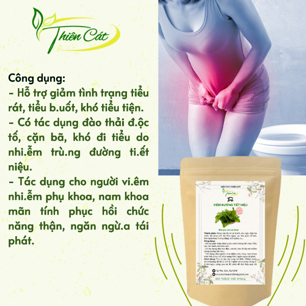 Trà Vi.êm Đường T.iết N.iệu, Giảm triệu ch.ứng vi.êm đường ti.ết ni.ệu, thanh lọc cơ thể, giảm tiểu đêm - Thiên Cát