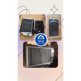 Két nước quạt gió xe ba bánh - xe ba gác hoa lâm