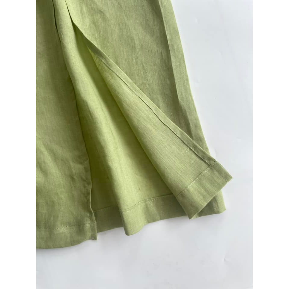 Chân váy linen tưng washed 2 lớp - Mé Hè