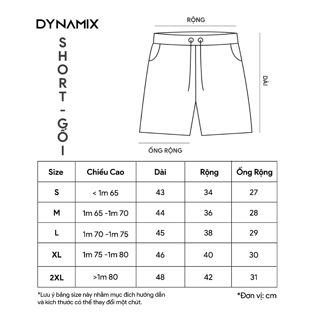 Quần short đùi nam ENERGETIC chất vải dù nhanh khô, thoáng khí - Thương hiệu DYNAMIX