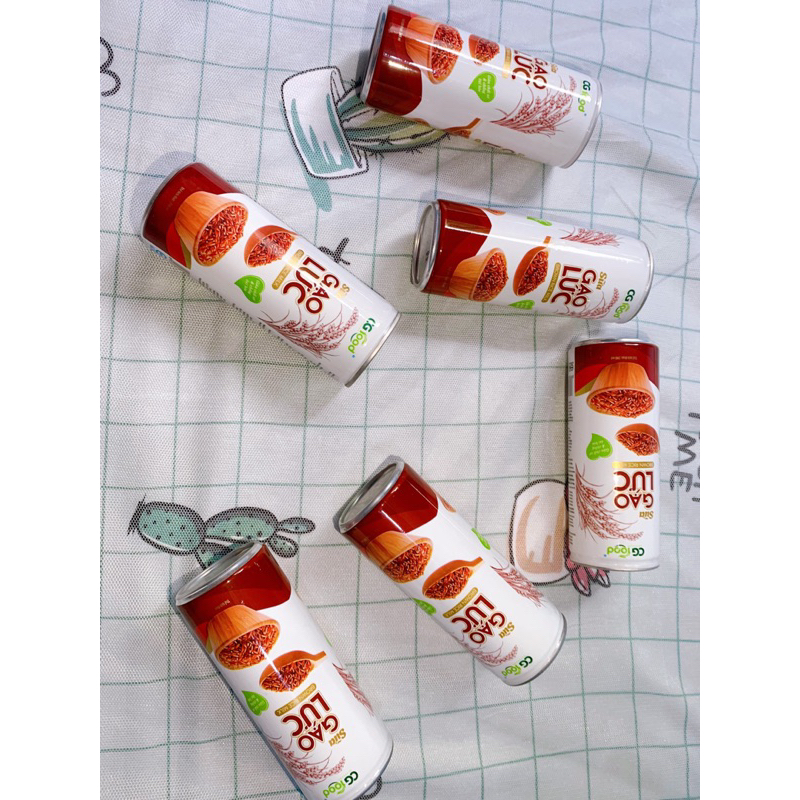 COMBO 6 Lon Sữa Gạo Lứt CG FOOD | Ăn Uống Nhà TEA STORE