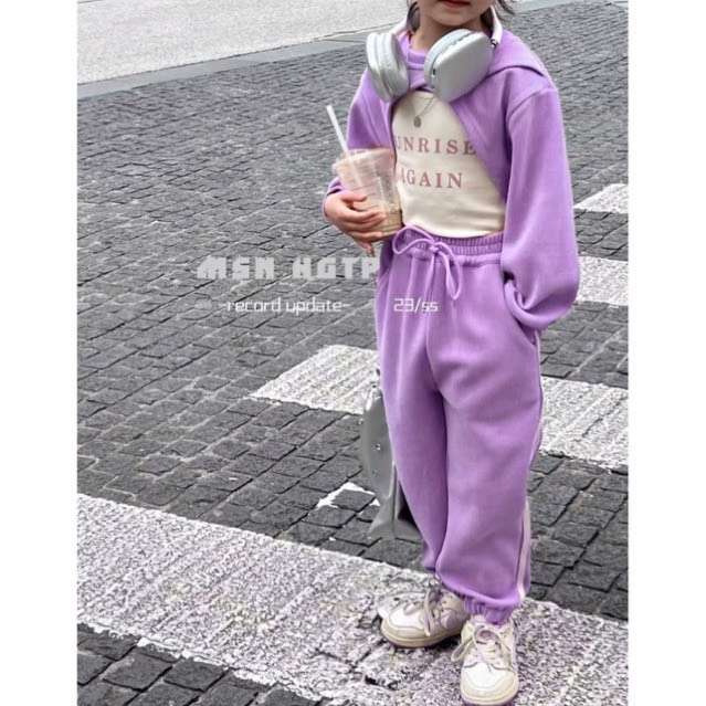 SET 3 CHI TIẾT ÁO 3 LÔ+ ÁO CHOÀNG DÀI TAY+ QUẦN TÚI HỘP CÁ TÍNH