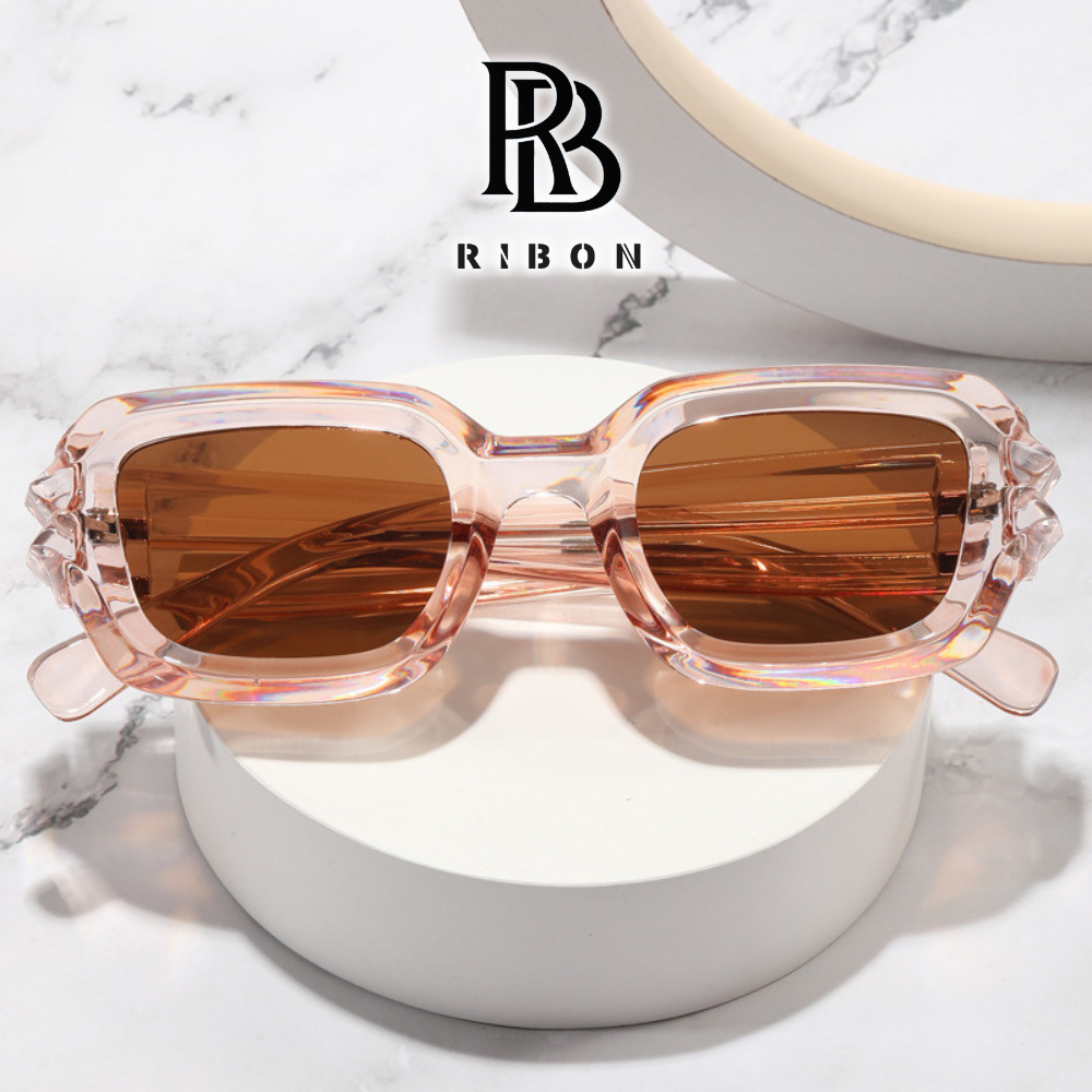 Mắt kính thời trang gọng ống nước FANHOUSE F - Rap Việt Andree Right Hand phù hợp nam nữ hiphop rapper RIBON MALL