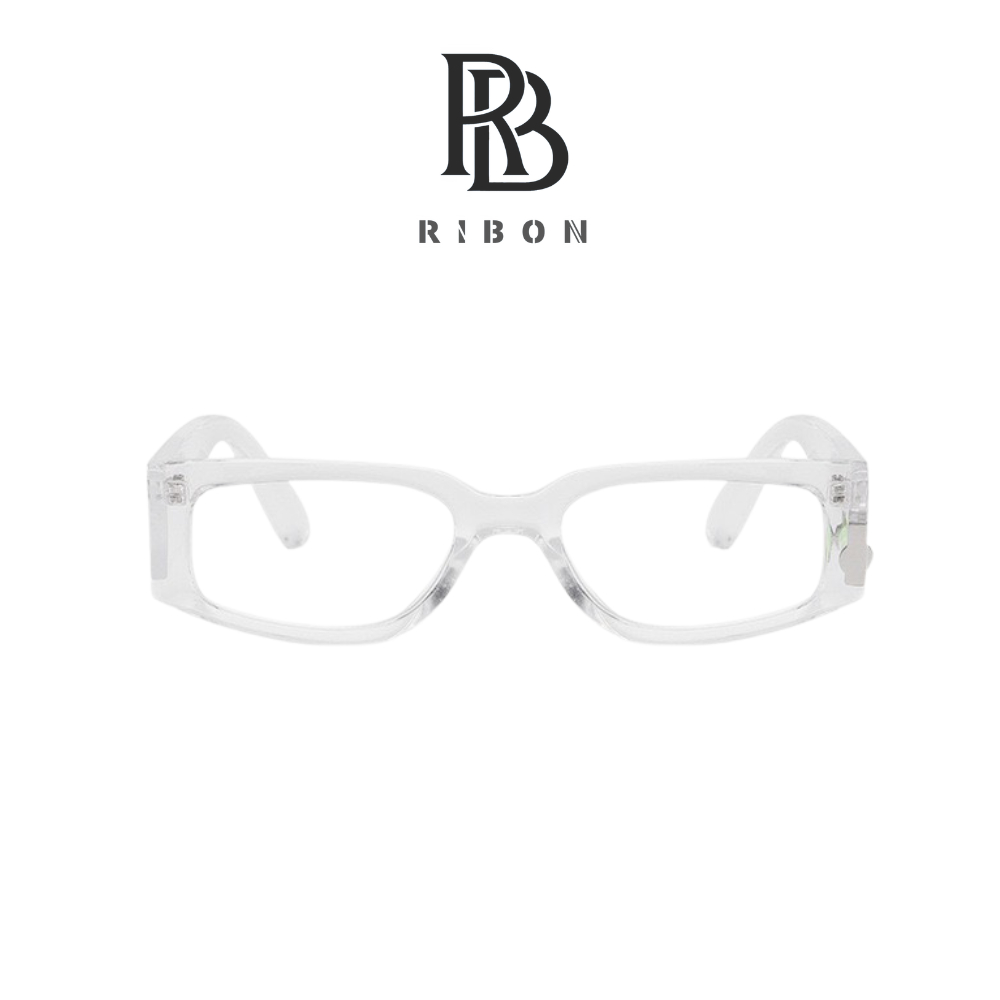 Mắt kính thời trang gọng ống nước FANHOUSE F - Rap Việt Andree Right Hand phù hợp nam nữ hiphop rapper RIBON MALL