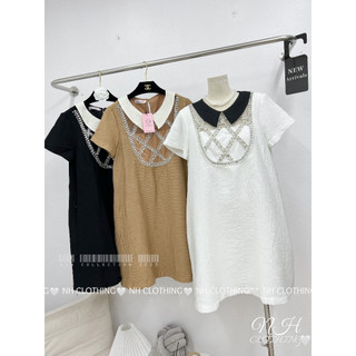 Váy đính đá cổ đức sm