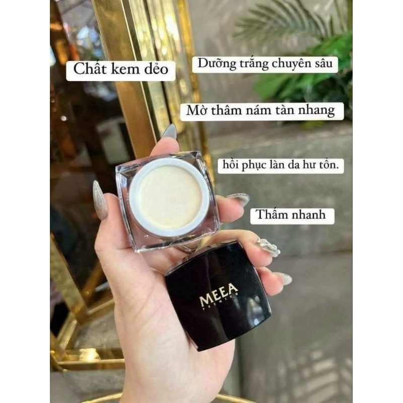 Kem Face Dưỡng Trắng Collagen CÁ HỒI V2 MEEA Mini 10g