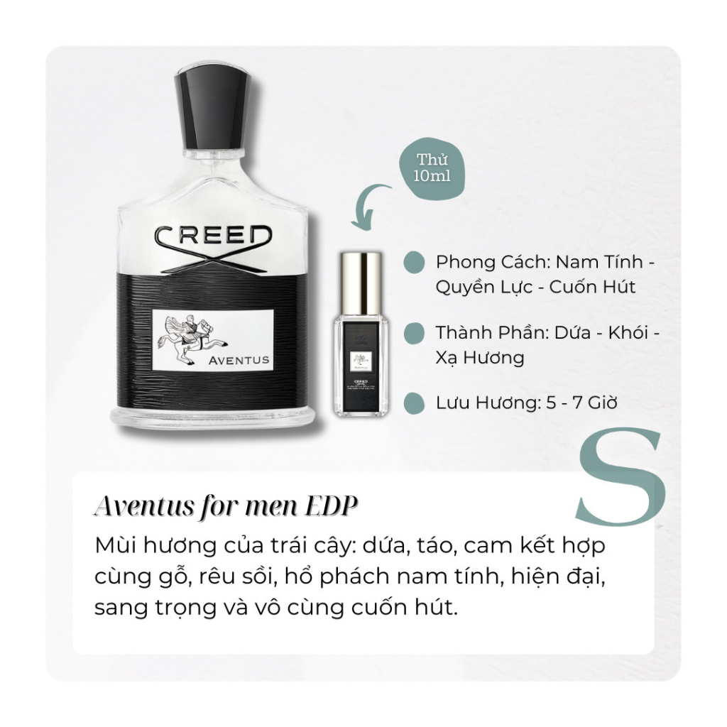 Nước Hoa C.r.e.e.d Aventus [Mẫu Thử]