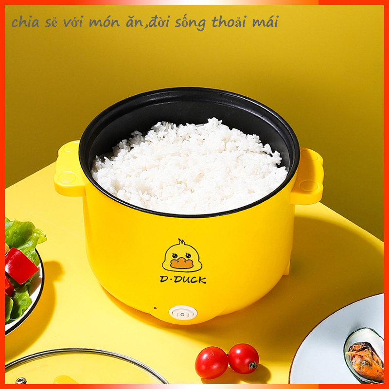 Nồi Lẩu Mini, Ca Nấu Mì Đa Năng Siêu Tốc Siêu Tiện Lợi 18CM