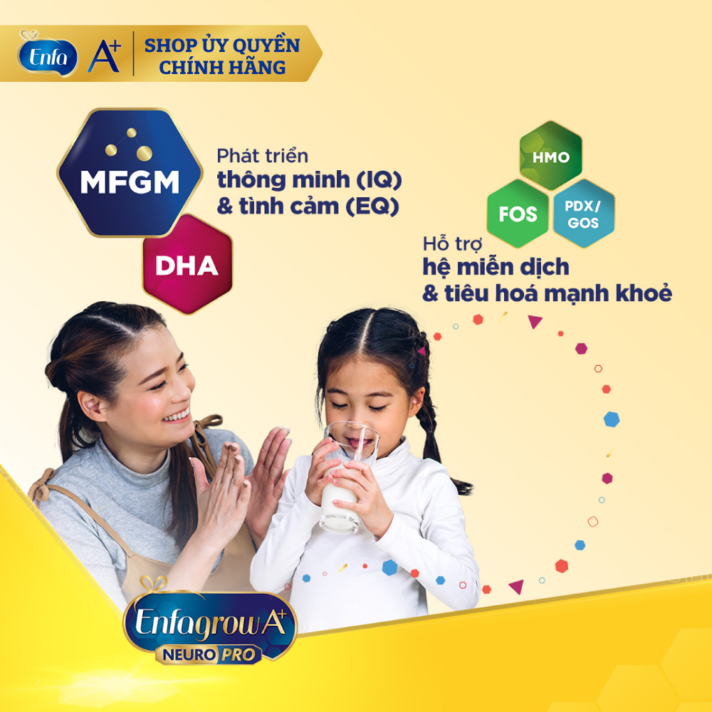 Sữa bột Enfagrow A+ neuro pro số 3 830g