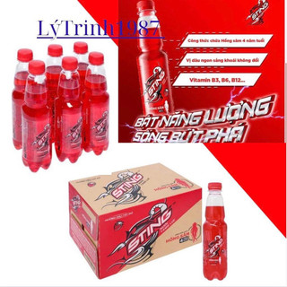 6 chai Sting hương dâu 330ml