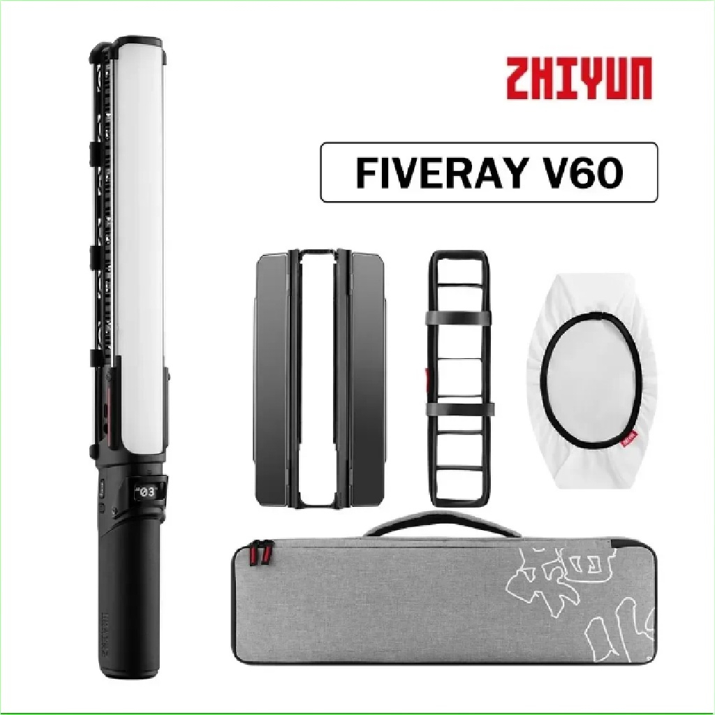 Đèn LED Zhiyun FIVERAY V60 Bi-Color | Hàng Chính Hãng | Bảo Hành 12 Tháng