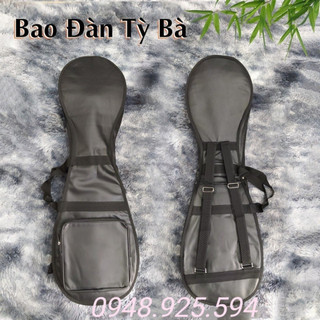 Bao da đàn tỳ bà 1 - 3 lớp - bao đàn pipa