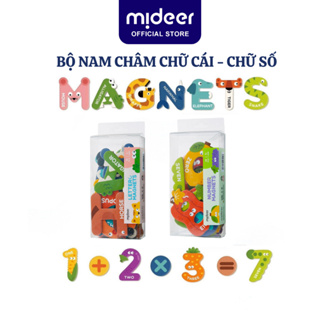 Chữ cái nam châm chữ số nam châm cho bé Mideer Letter Magnets