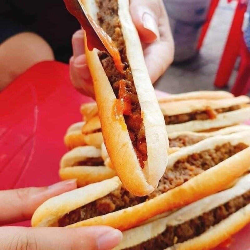 Bánh mì que hải phòng 10 chiếc chuẩn vị