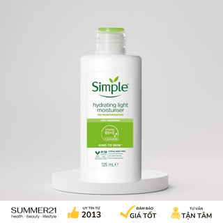 Sữa dưỡng Simple Hydrating Light Moisturiser 125ml