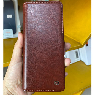 Bao da Galaxy Z Fold 5 Qlino Wallet da bò thật