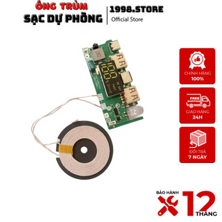 Mạch sạc dự phòng không dây,sạc nhanh QC 3.0