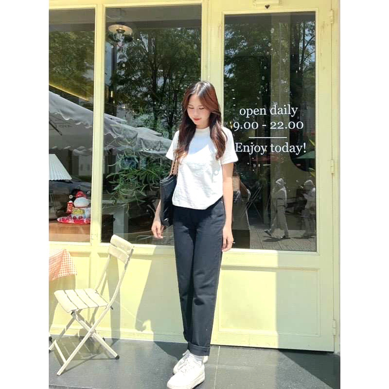 ÁO THUN BABY TEE BASIC 100% cotton