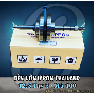 Dên đôn ippon thái lan 12.5 tay 3 má 100 cho xe wave - dream chính hãng