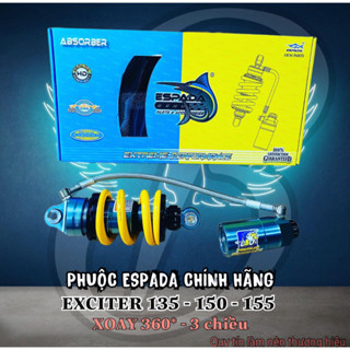 Phuộc sau ESPADA EXCITER 2010 - 135 - 150 xoay 720 độ