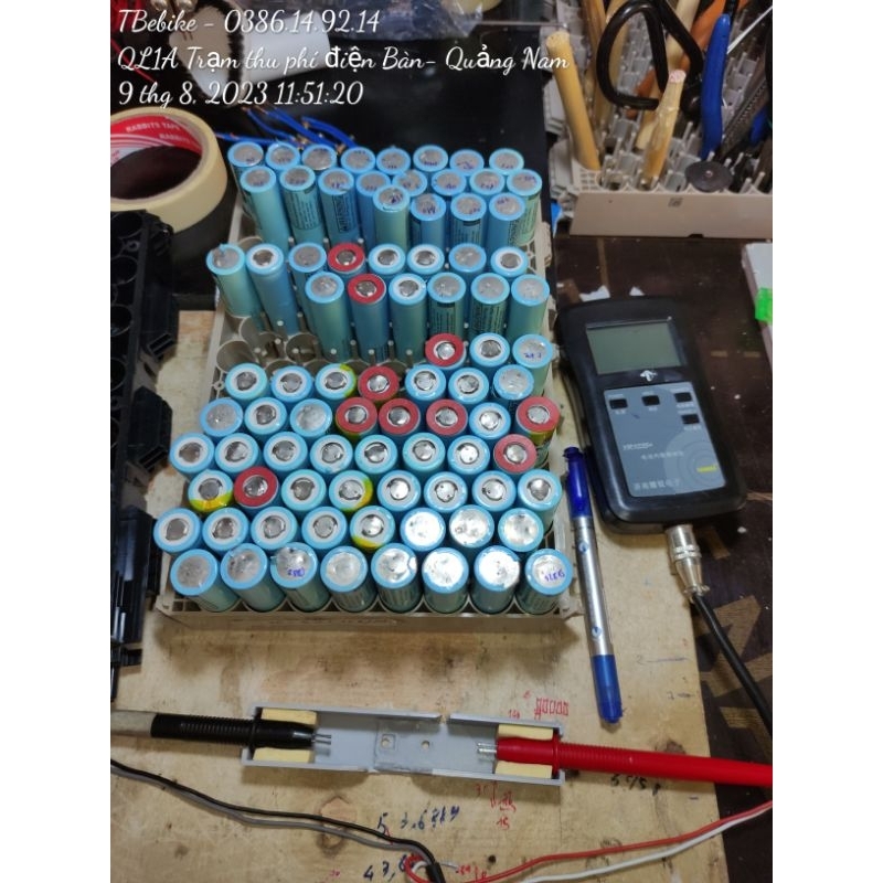 Cell pin LG MH1 tháo khối