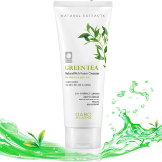 Sữa rửa mặt nam dành cho da mụn, dầu nhờn tinh chất trà xanh DABO 3IN1 GREEN TEA Hàn quốc 180ml/Hộp
