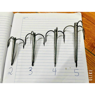 Lưỡi câu ba tiêu sắc bén - chạm là có đủ số 1-5