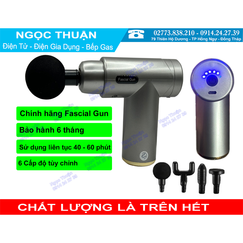 ( Chính Hãng ) Máy massage Fascial Gun OSK-802