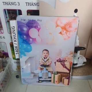 Khung ép gỗ bo viền khổ 30x40cm