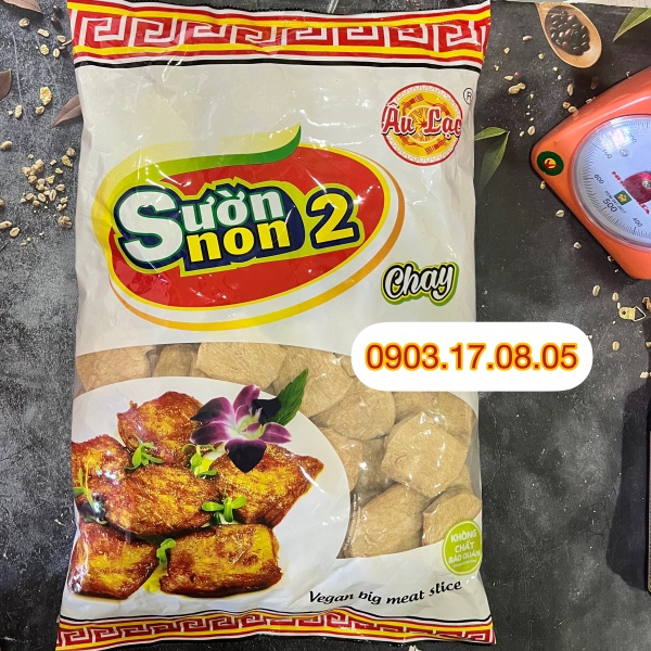 [chay/mặn]Sườn chay Âu Lạc-Gói 1kg