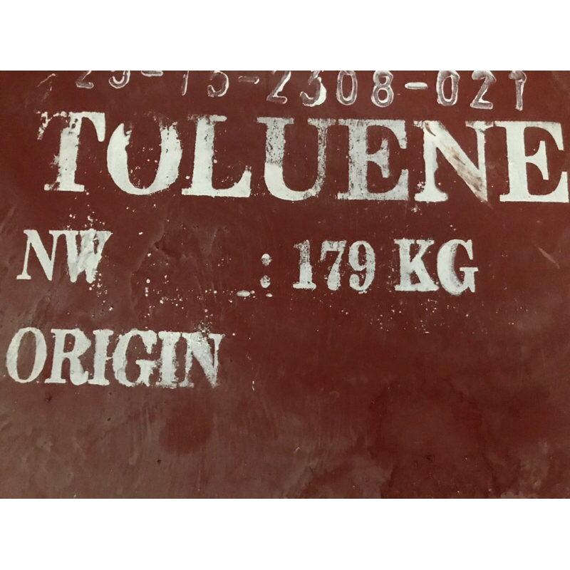 DUNG MÔI TOLUENE  Lau chùi mực in, sơn, pha keo