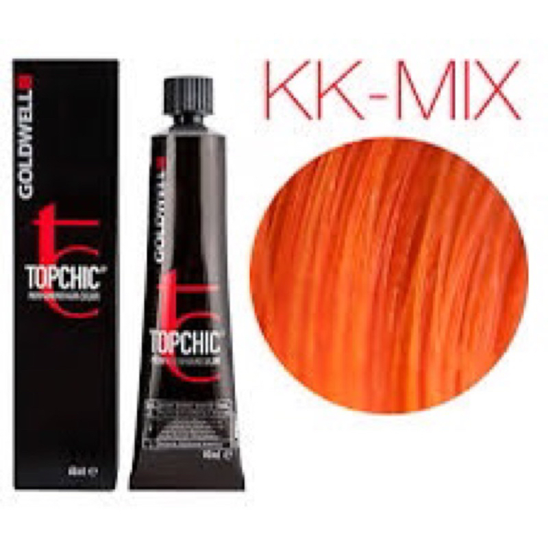Tặng kèm oxy THUỐC NHUỘM MÀU MIX SIÊU ĐẸP GOLDWELL TOPCHIC 60ml